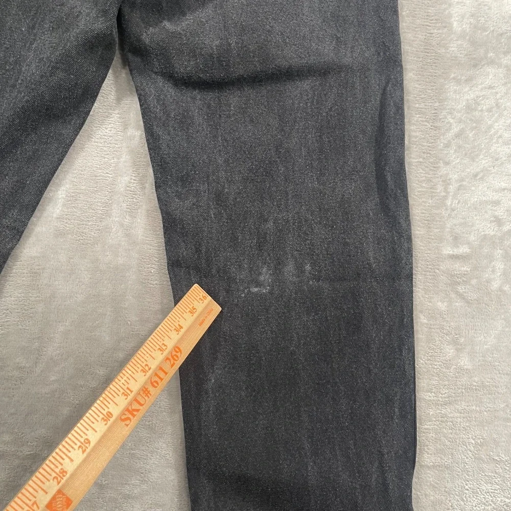 Vintage Levis 550 Jeans Mens 32x36 Black Relaxed Tapered Made in USA 90s